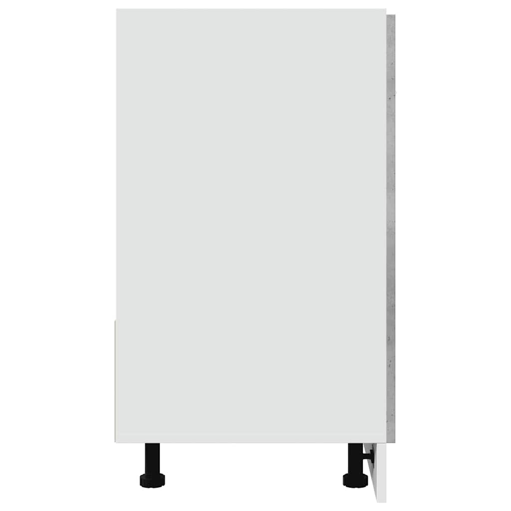 Bundskab Til Vask Lyon 80x46x81,5 Cm Konstrueret Træ - Billede 7