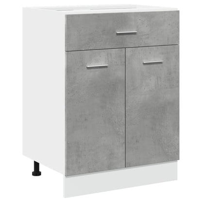 Skuffebundskab Lyon 60x46x81,5 Cm Konstrueret Træ - Billede 2
