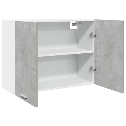 Hængeskab Lyon 80x31x60 Cm Konstrueret Træ - Billede 5
