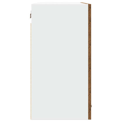 Hængende Vitrineskab Lyon 80x31x60 Cm Konstrueret Træ - Billede 5