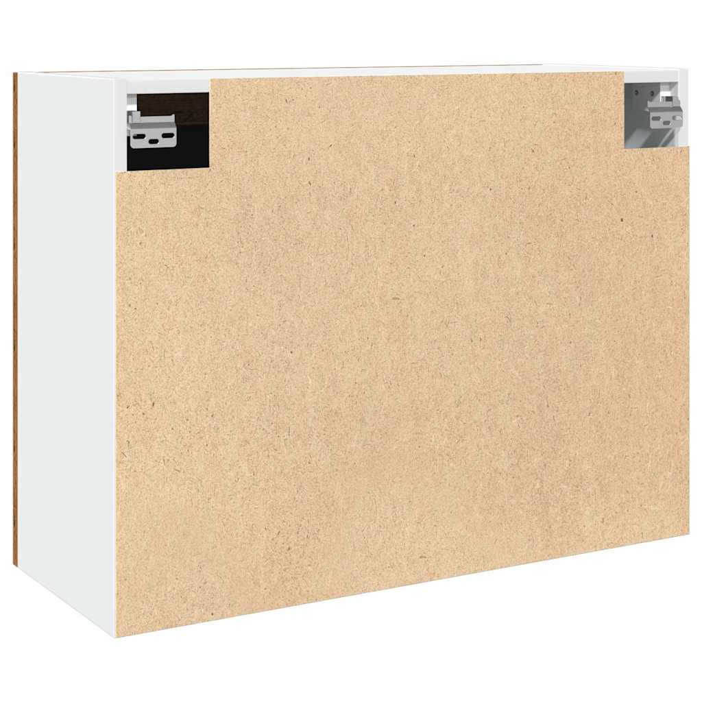 Hængende Vitrineskab Lyon 80x31x60 Cm Konstrueret Træ - Billede 6