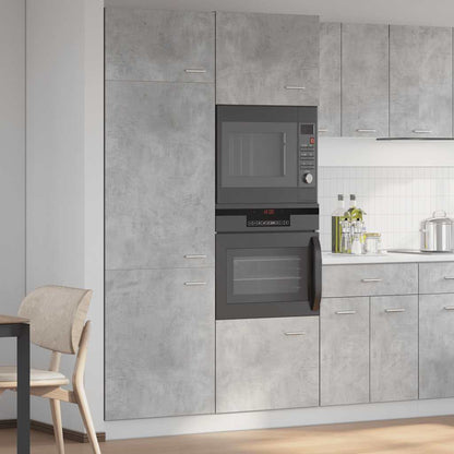 Køleskabsskab Lyon 60x57x207 Cm Konstrueret Træ - Billede 3