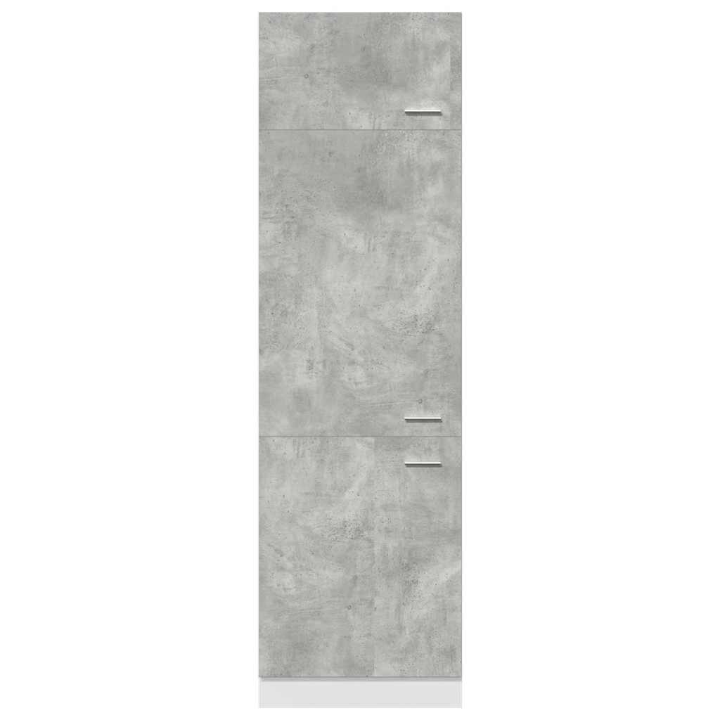 Køleskabsskab Lyon 60x57x207 Cm Konstrueret Træ - Billede 6
