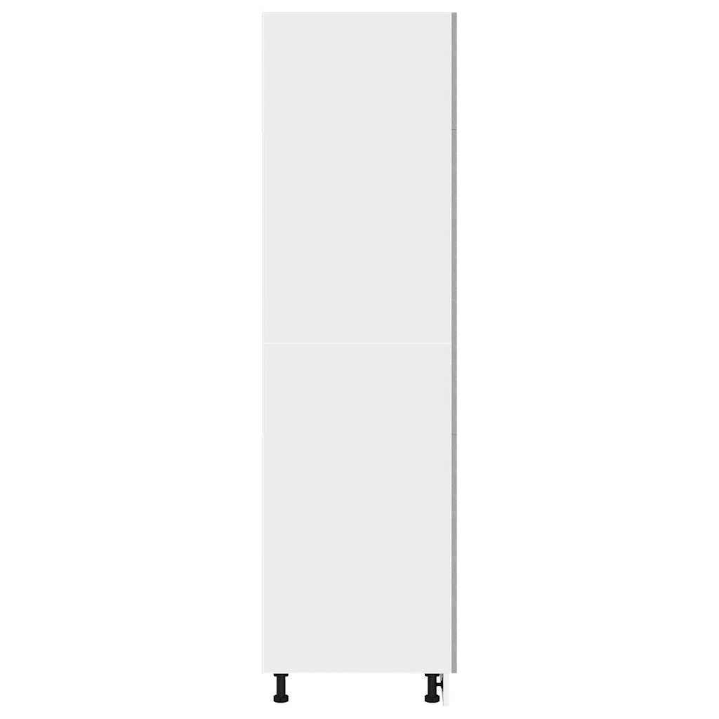 Køleskabsskab Lyon 60x57x207 Cm Konstrueret Træ - Billede 7