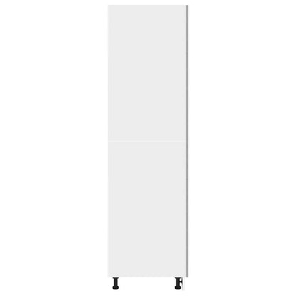 Køleskabsskab Lyon 60x57x207 Cm Konstrueret Træ - Billede 7