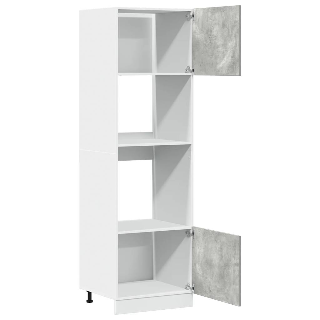 Mikrobølgeovnsskab Lyon 60x57x207 Cm Konstrueret Træ - Billede 3