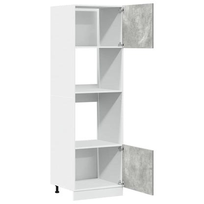 Mikrobølgeovnsskab Lyon 60x57x207 Cm Konstrueret Træ - Billede 3