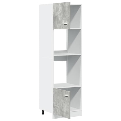 Mikrobølgeovnsskab Lyon 60x57x207 Cm Konstrueret Træ - Billede 5