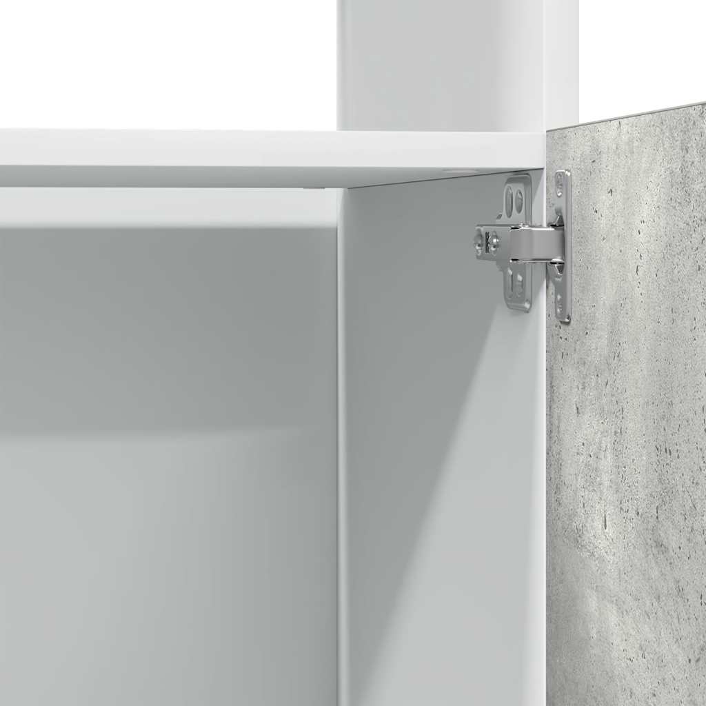 Mikrobølgeovnsskab Lyon 60x57x207 Cm Konstrueret Træ - Billede 11
