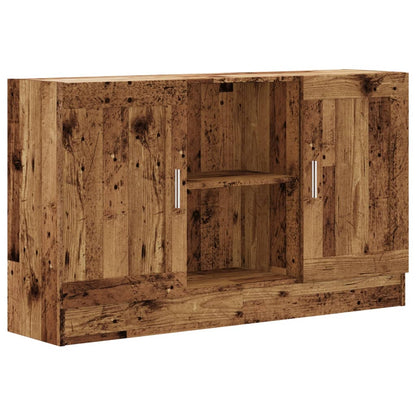 Skænk 120x30,5x70 Cm Konstrueret Træ Antikt Træ - Billede 2
