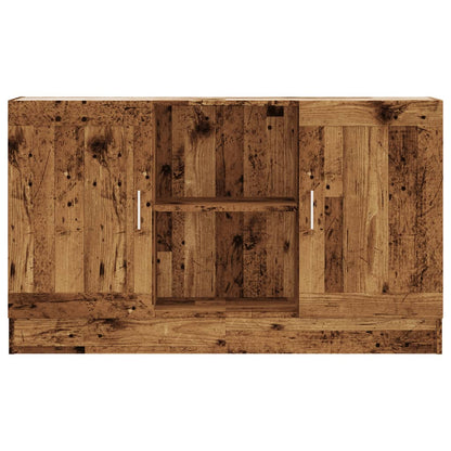 Skænk 120x30,5x70 Cm Konstrueret Træ Antikt Træ - Billede 4