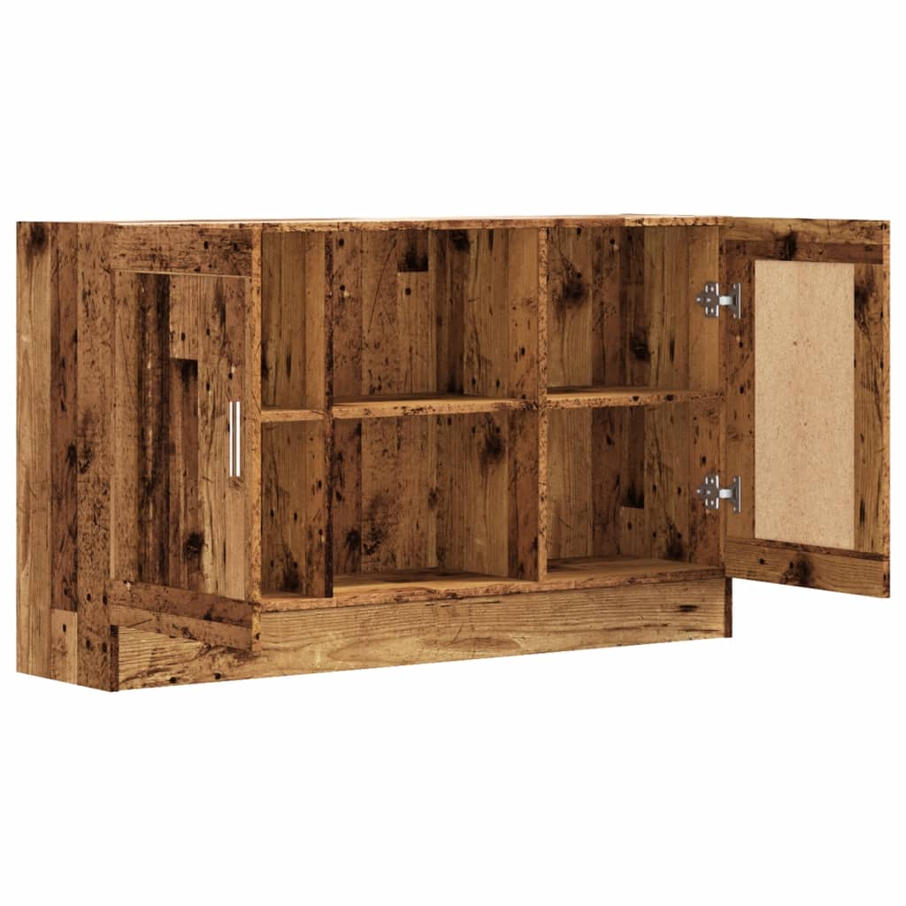 Skænk 120x30,5x70 Cm Konstrueret Træ Antikt Træ - Billede 8