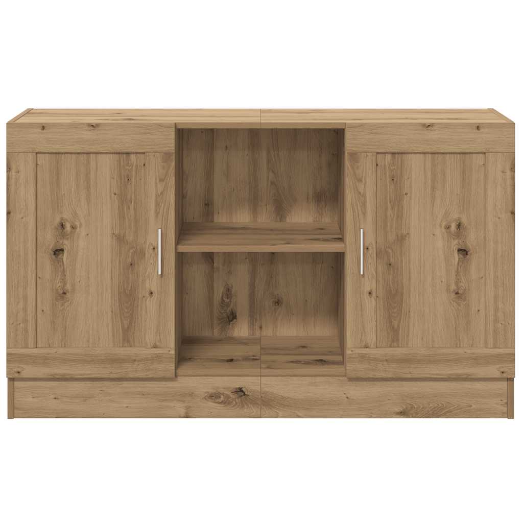 Skænk 120x30,5x70 Cm Konstrueret Træ Kunsteg - Billede 4
