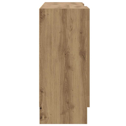 Skænk 120x30,5x70 Cm Konstrueret Træ Kunsteg - Billede 6