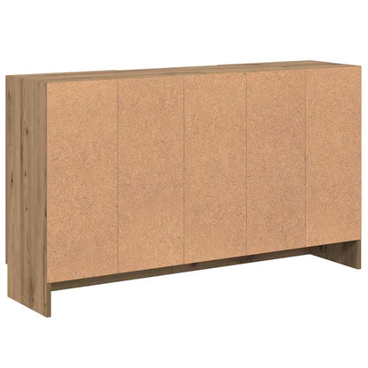 Skænk 120x30,5x70 Cm Konstrueret Træ Kunsteg - Billede 5