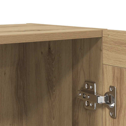 Skænk 120x30,5x70 Cm Konstrueret Træ Kunsteg - Billede 7
