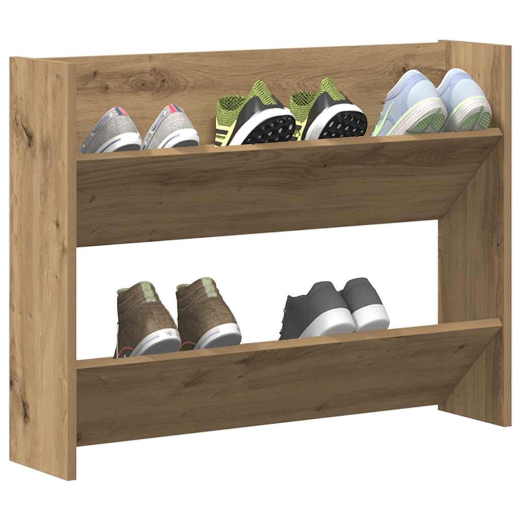 Skoreol Til Væg 4 Stk. 60x18x60cm Konstrueret - Billede 4