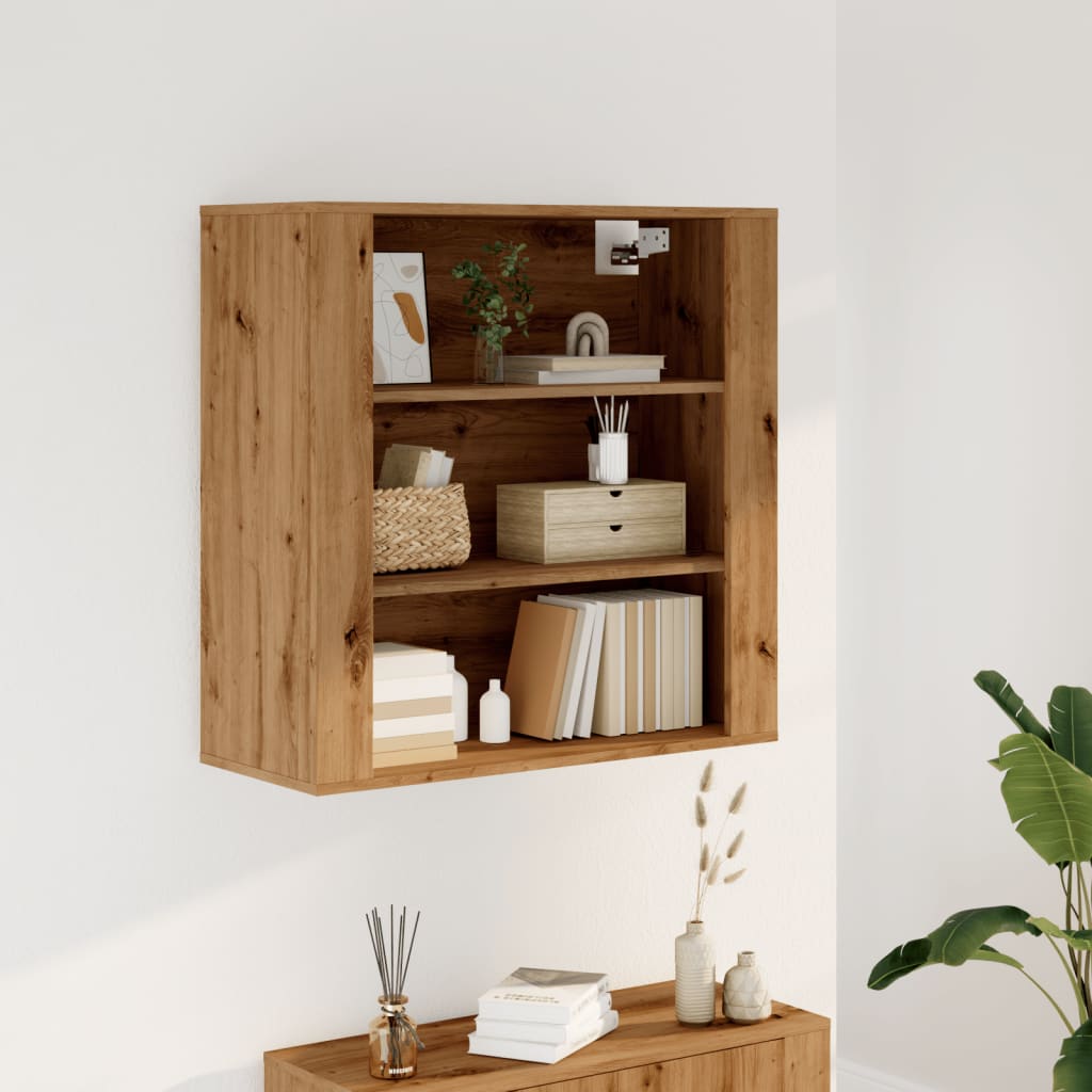 Vægskab 80X33X80 Cm Konstrueret Træ