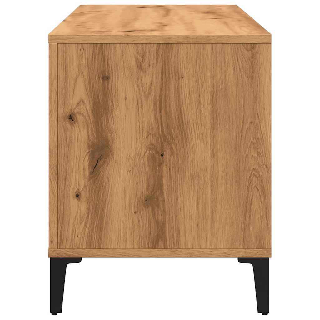 Vinylskab 100X38X48 Cm Konstrueret Træ Kunsteg