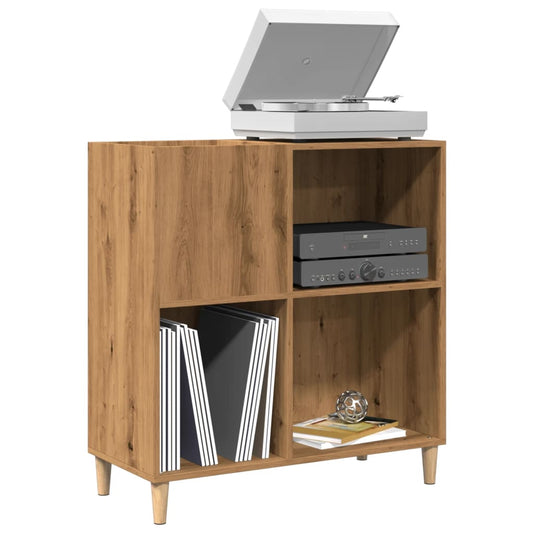 Vinylskab 84,5X38X89 Cm Konstrueret Træ Kunsteg