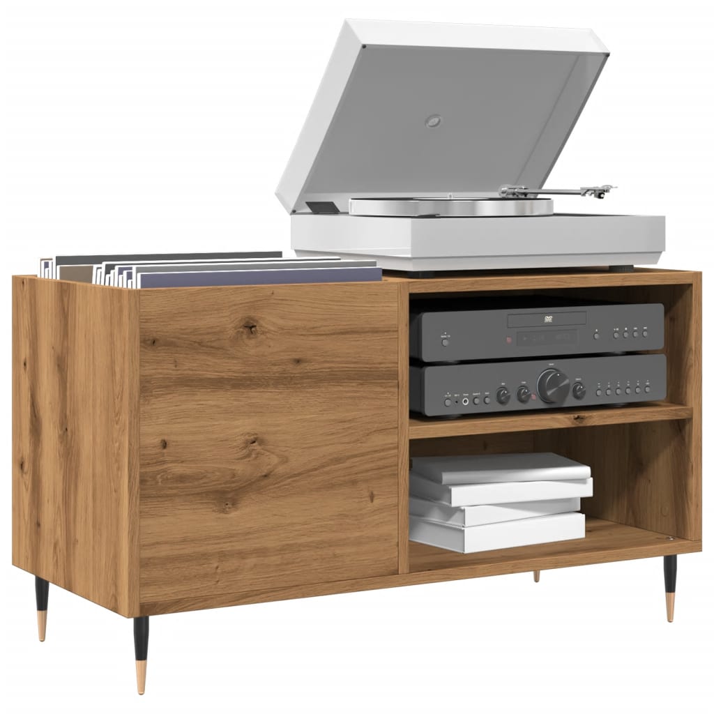 Vinylskab 85X38X48 Cm Konstrueret Træ