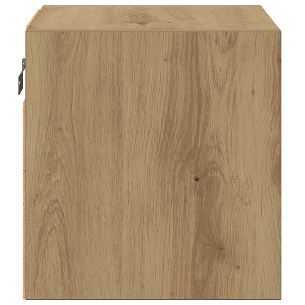 Væghængte Tv-borde 2 Stk. Med Led-lys 30x28,5x30 Cm - Billede 11