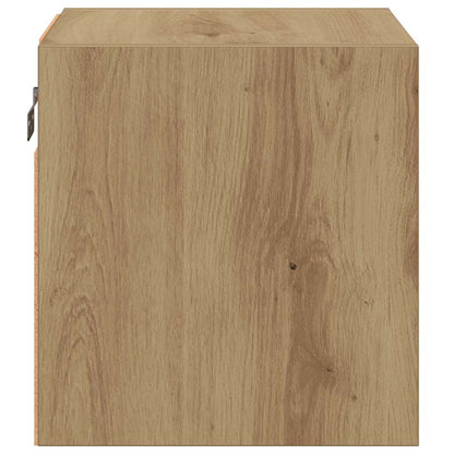 Væghængte Tv-borde 2 Stk. Med Led-lys 30x28,5x30 Cm - Billede 11