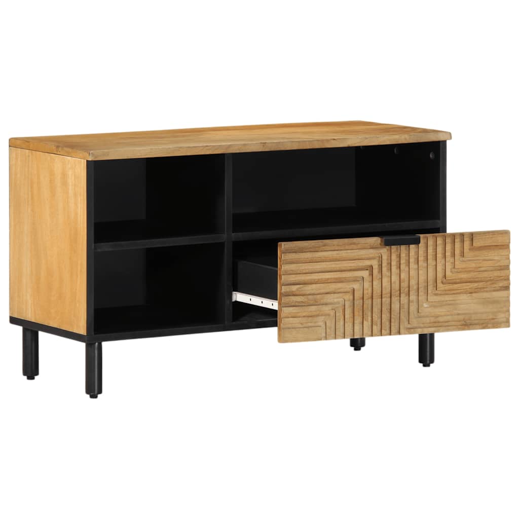 Tv-Bord 80X33X46 Cm Massivt