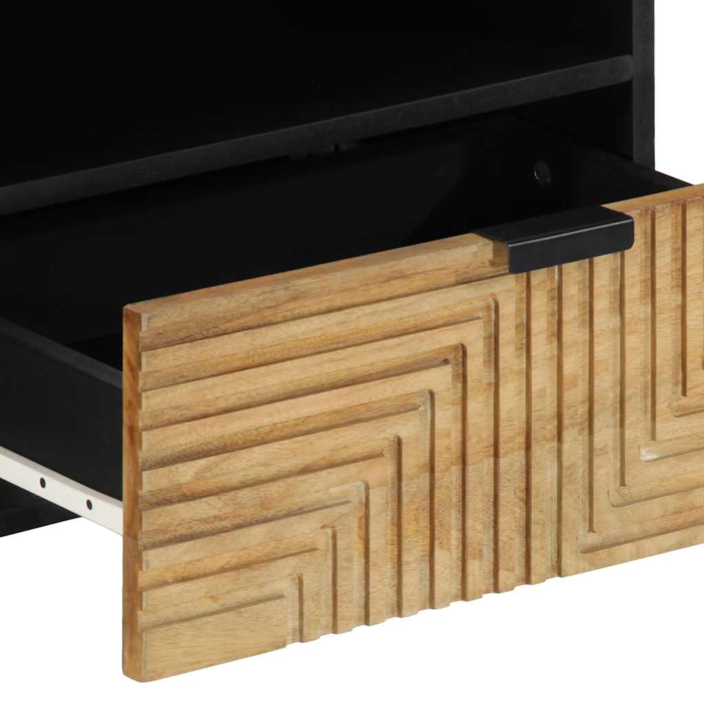 Tv-Bord 80X33X46 Cm Massivt