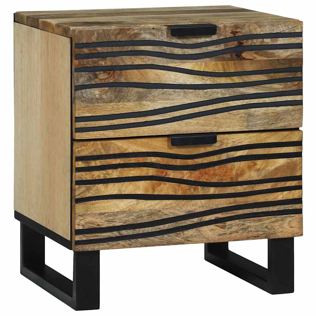Natskab 40 X 33 X 46 Cm Konstrueret Træ - Billede 2