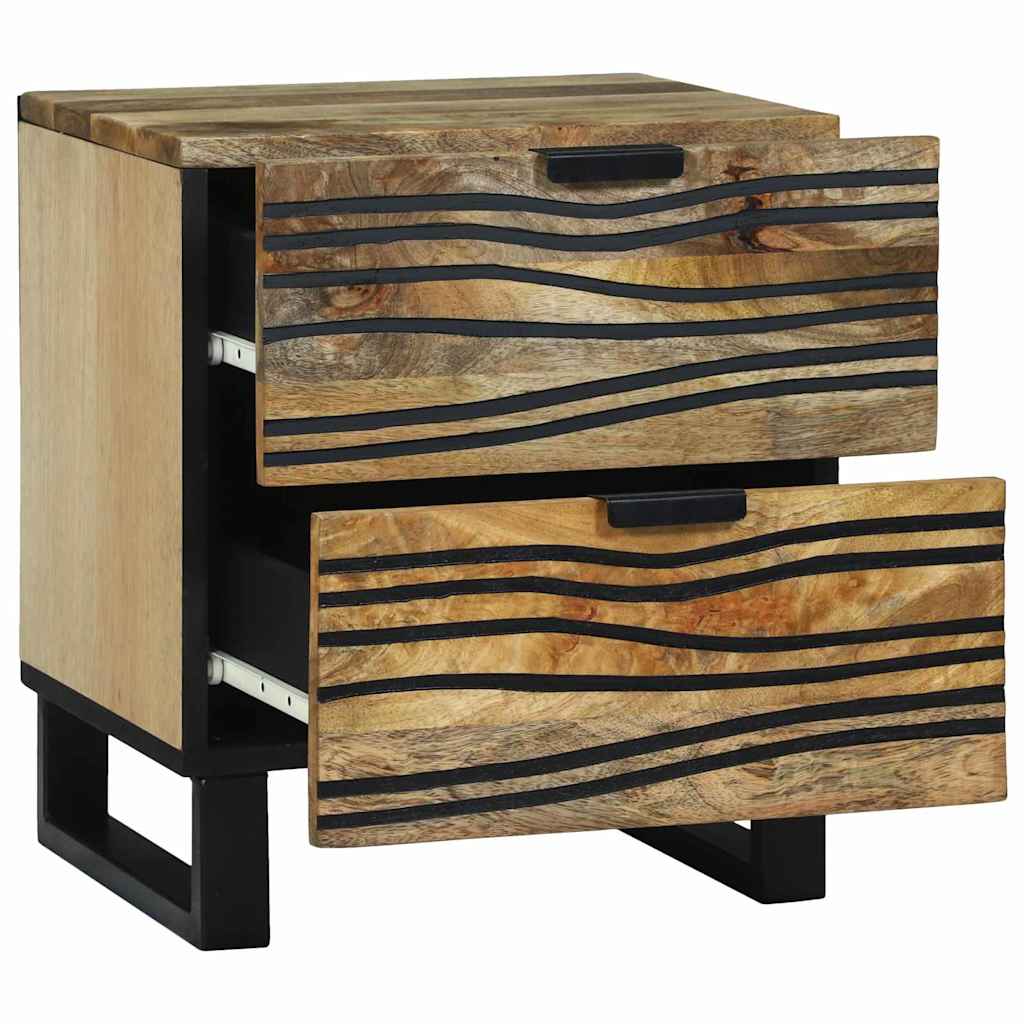 Natskab 40 X 33 X 46 Cm Konstrueret Træ - Billede 3