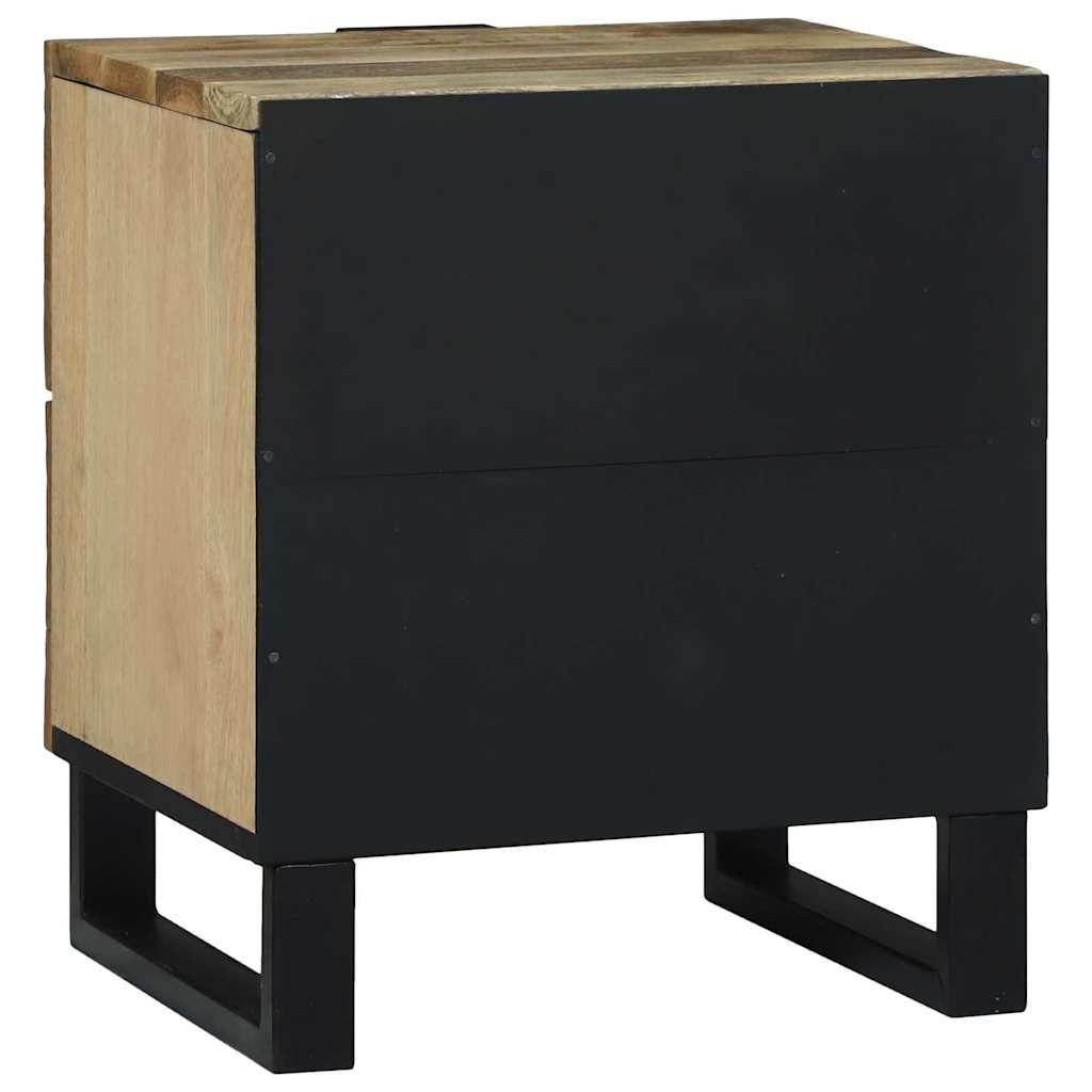 Natskab 40 X 33 X 46 Cm Konstrueret Træ - Billede 6