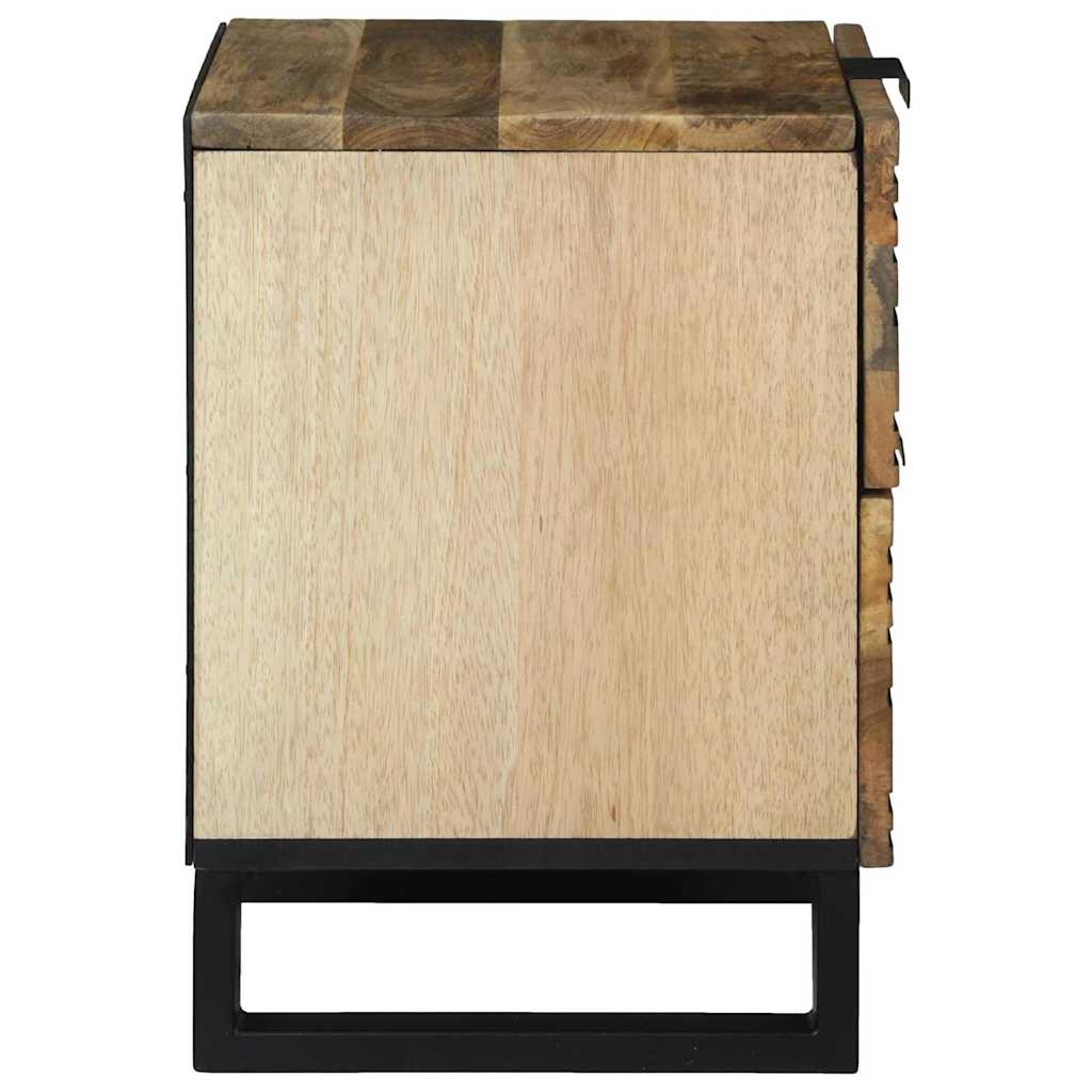 Natskab 40 X 33 X 46 Cm Konstrueret Træ - Billede 5