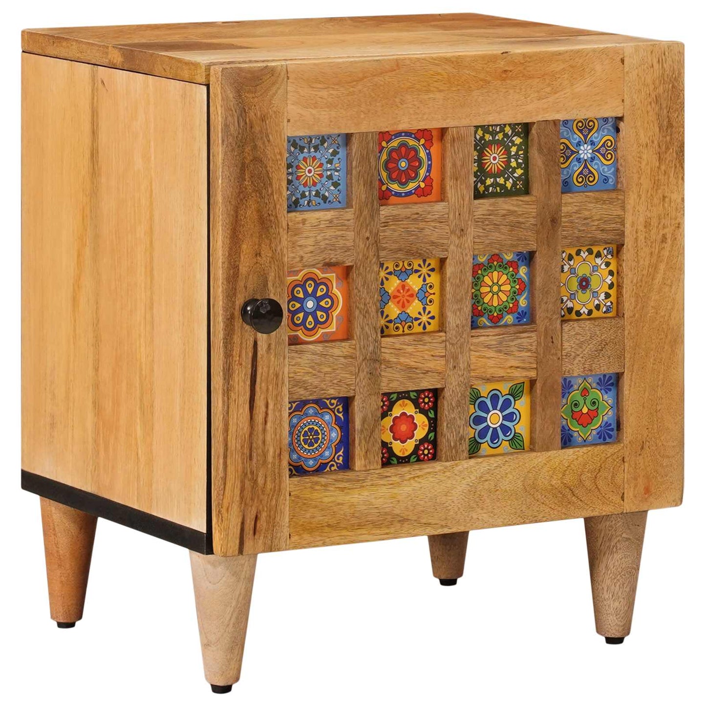 Natskab 40 X 33 X 46 Cm Massivt Mangotræ