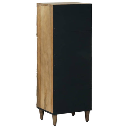 Høj Bord Med Hylde 40 X 33,5 X 110 Cm Massivt Mangotræ - Billede 5