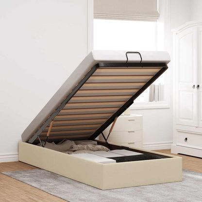 Osmannisk Sengeramme Uden Madras Stof - Variant 3310859