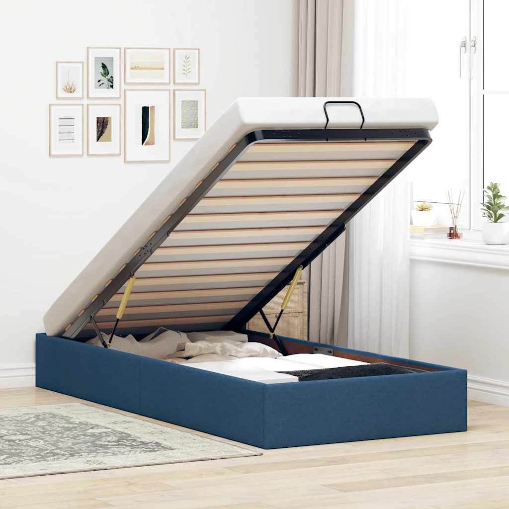 Osmannisk Sengeramme Uden Madras Stof - Variant 3310860