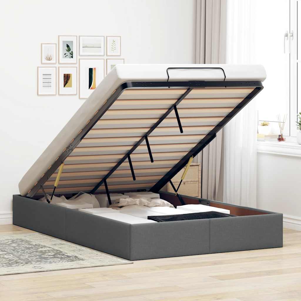 Osmannisk Sengeramme Uden Madras Stof - Variant 3310862