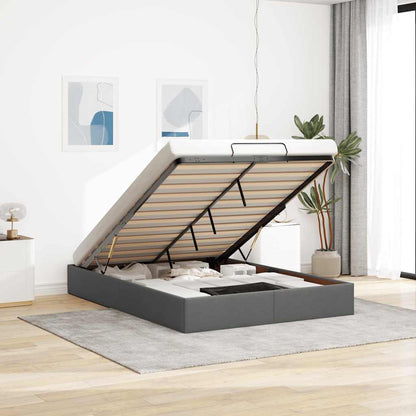 Osmannisk Sengeramme Uden Madras Stof - Variant 3310876