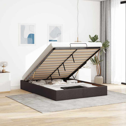 Osmannisk Sengeramme Uden Madras Stof - Variant 3310878