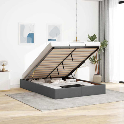 Osmannisk Sengeramme Uden Madras Stof - Variant 3310883