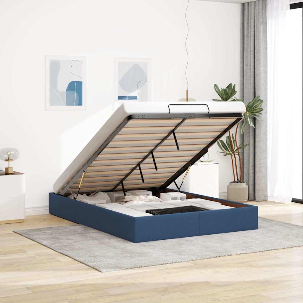 Osmannisk Sengeramme Uden Madras Stof - Variant 3310888