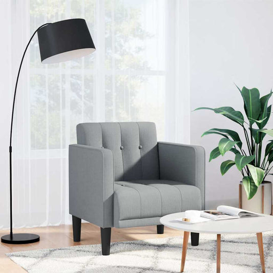 Sofastol Med Armlæn 53 Cm Stof