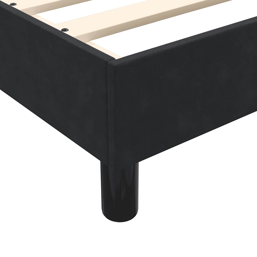 Sengeramme Uden Madras 200x220 Cm Fløjl - Billede 8