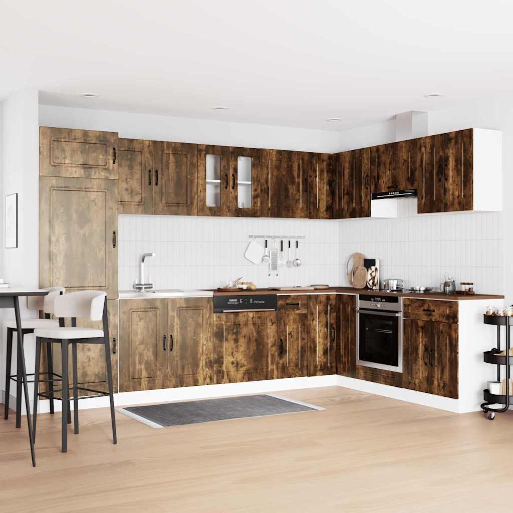 Køkkenskab Kalmar 80 X 46 X 81,5 Cm Konstrueret Træ - Variant 3315006