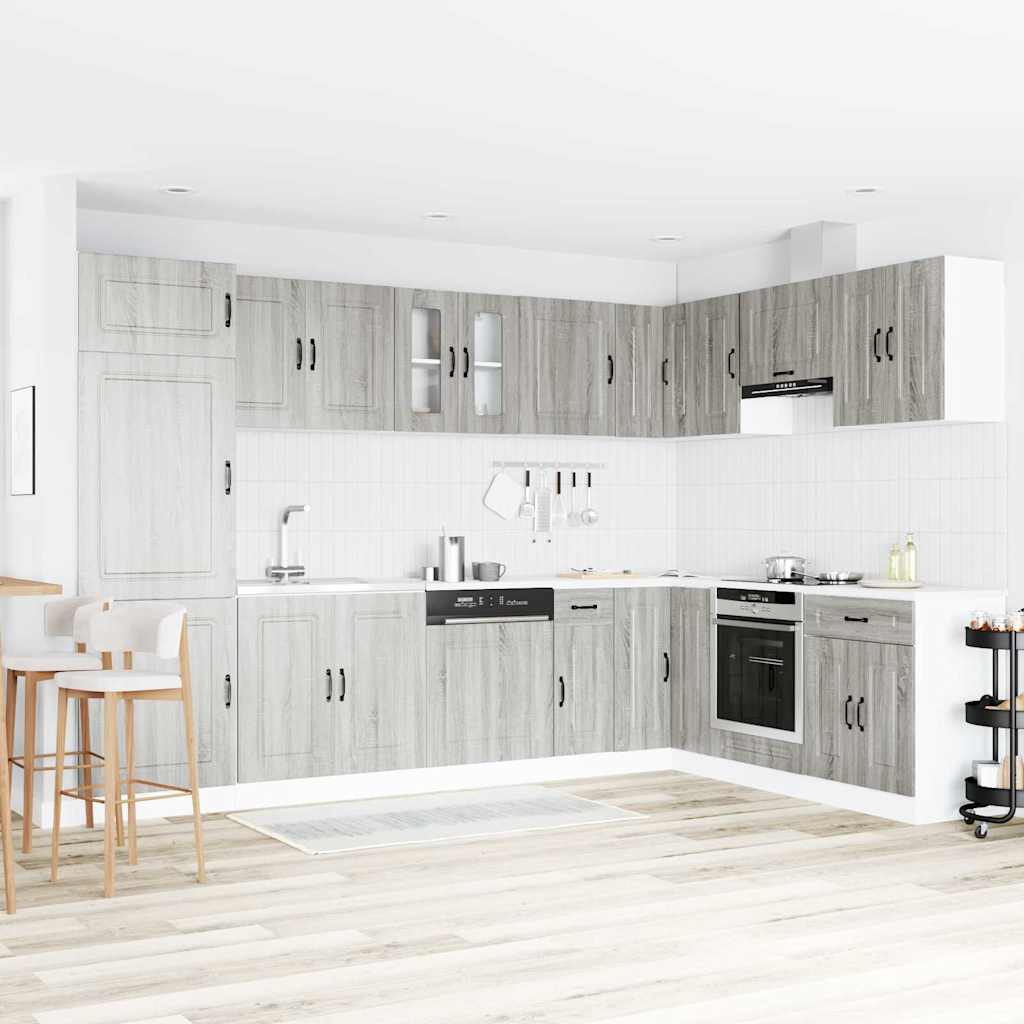 Køkkenskab Kalmar 80 X 46 X 81,5 Cm Konstrueret Træ - Variant 3315007