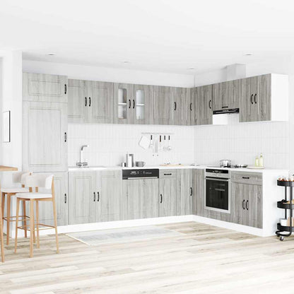 Køkkenskab Kalmar 80 X 46 X 81,5 Cm Konstrueret Træ - Variant 3315007
