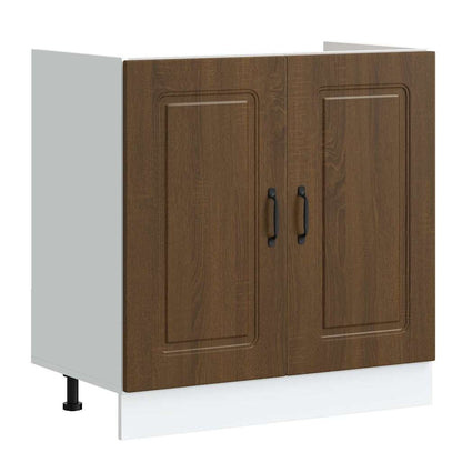 Køkkenskab Kalmar 80 X 46 X 81,5 Cm Konstrueret Træ - Billede 4