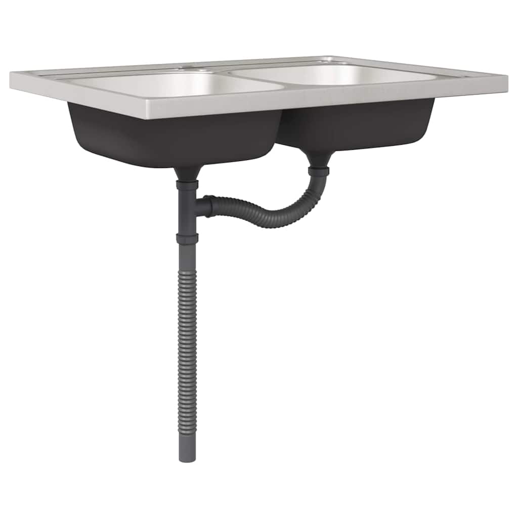 Køkkenskab Kalmar 80 X 46 X 81,5 Cm Konstrueret Træ - Billede 5