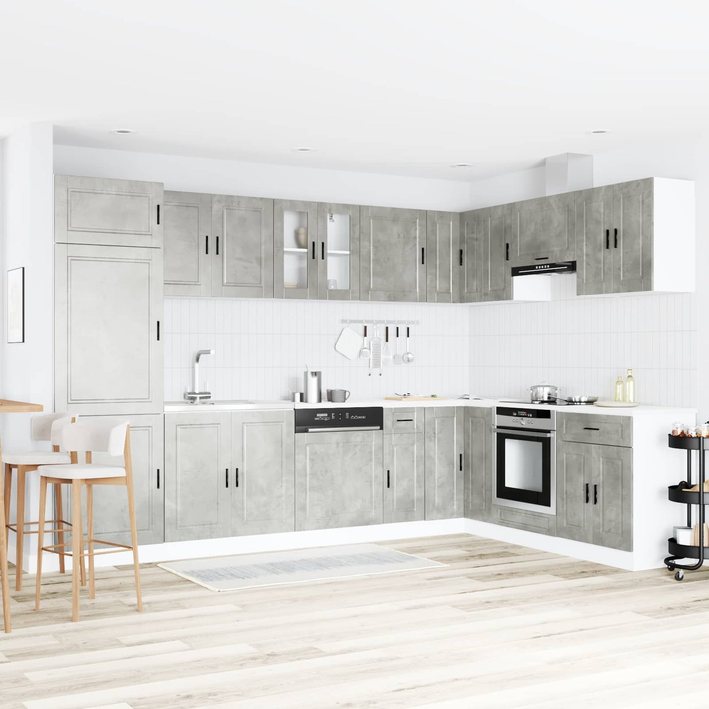 Vaskeskabsbase Porto 2 Stk. 80 X 46 X 81,5 Cm - Variant 3315025